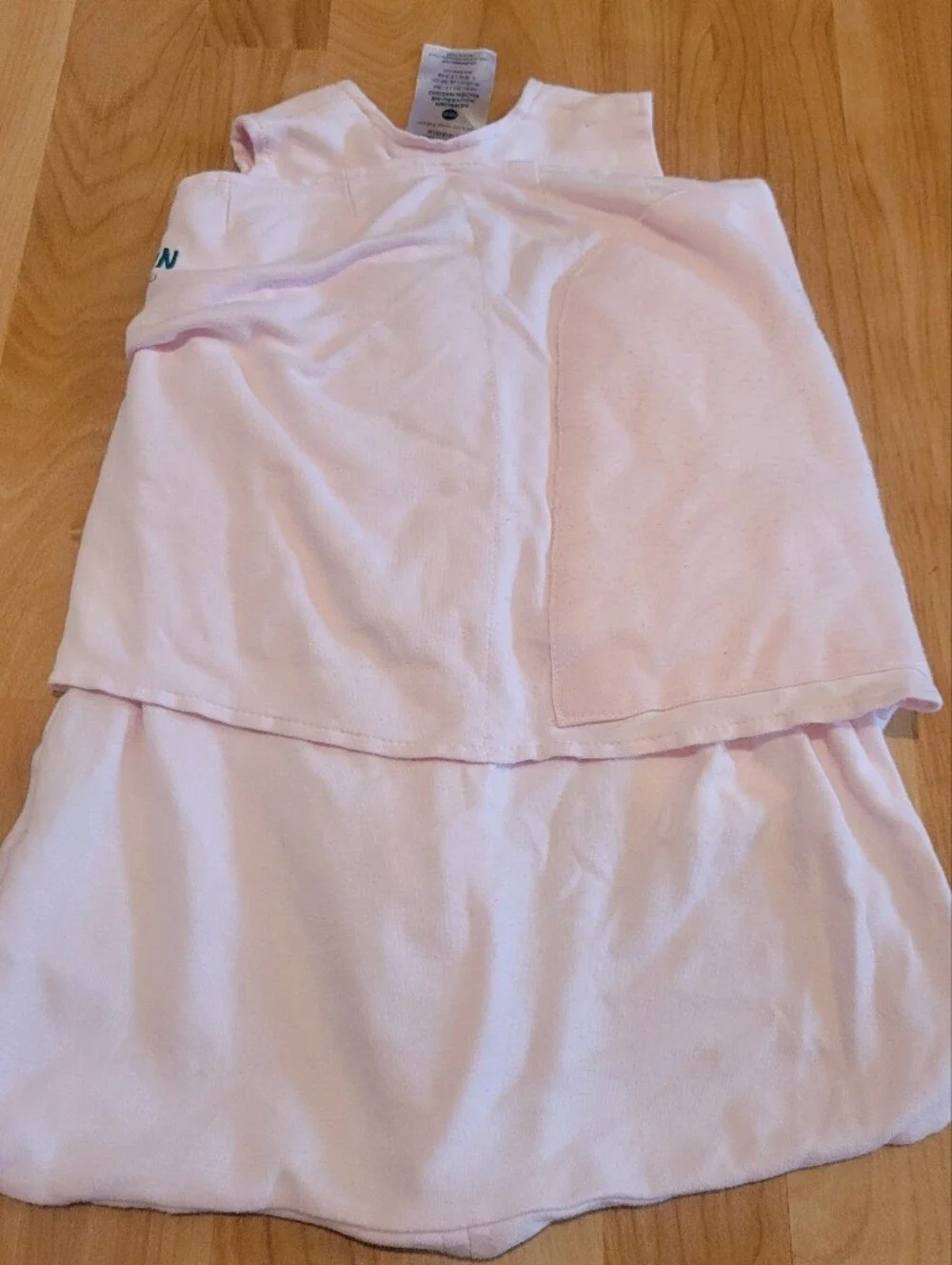 Halo Sleep Sack Swaddle Pink 100% Cotton Size Newborn 0-3 Months